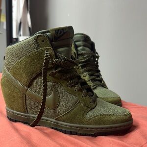 Nike Women's Olive High-Top Sneakers